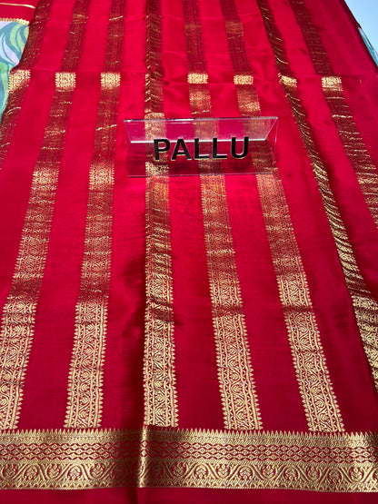 Pure Mysore Silk Saree.