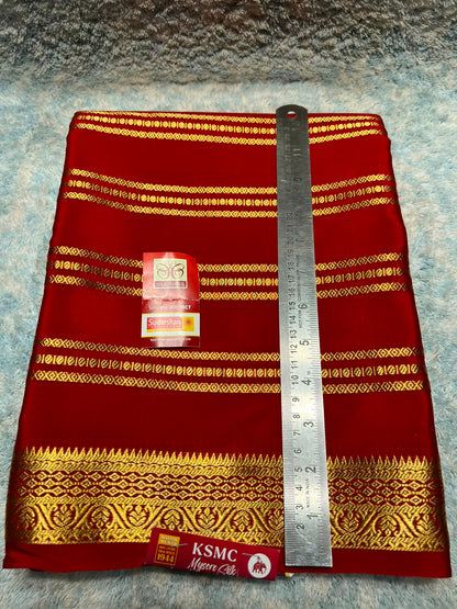 Pure Mysore Silk Saree.
