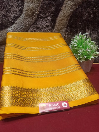 Pure Mysore Silk Saree.