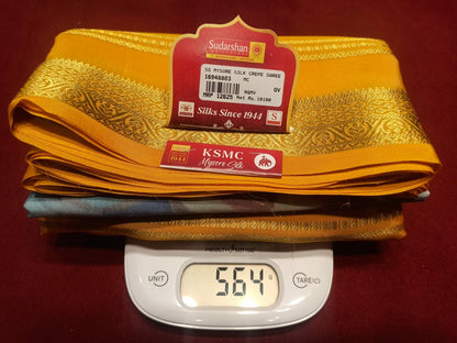 Pure Mysore Silk Saree.