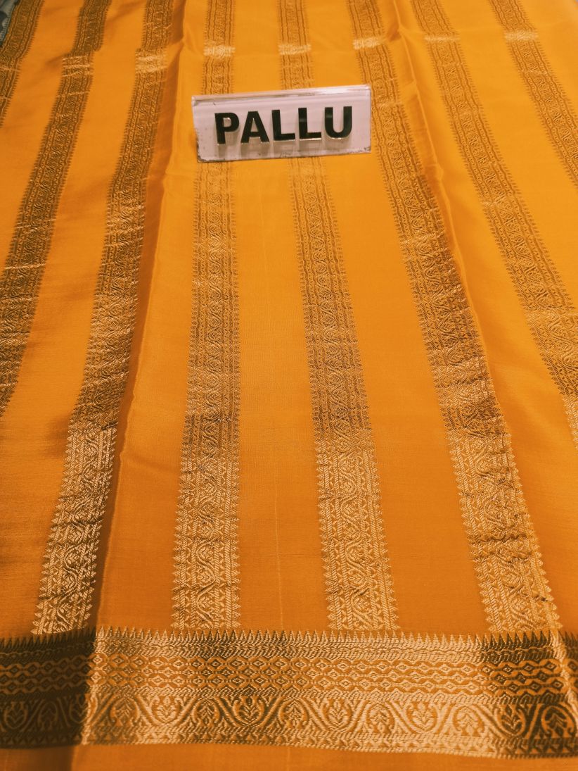 Pure Mysore Silk Saree.