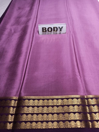 Pure Mysore Silk Saree.