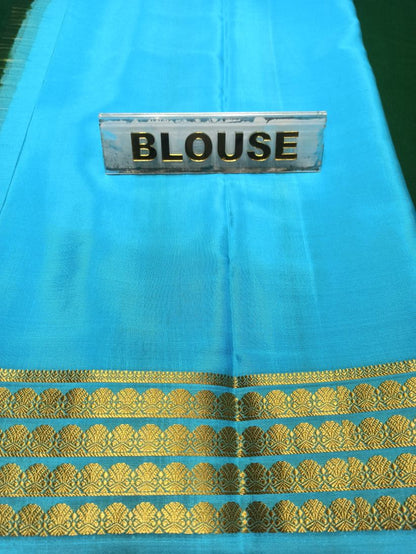 Pure Mysore Silk Saree.