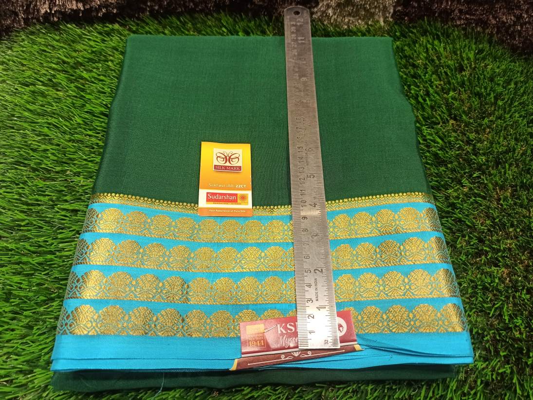 Pure Mysore Silk Saree.