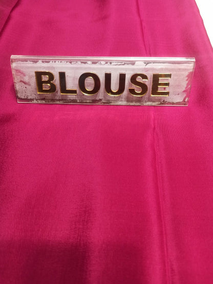 Pure Mysore Silk Saree.