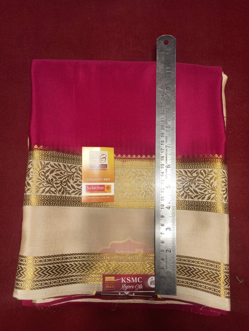 Pure Mysore Silk Saree.