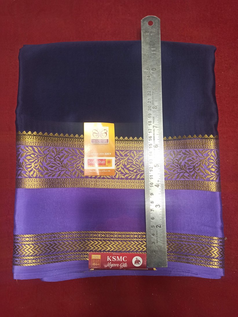 Pure Mysore Silk Saree.