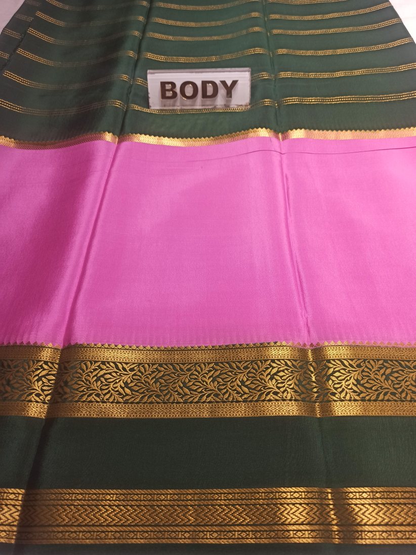 Pure Mysore Silk Saree.