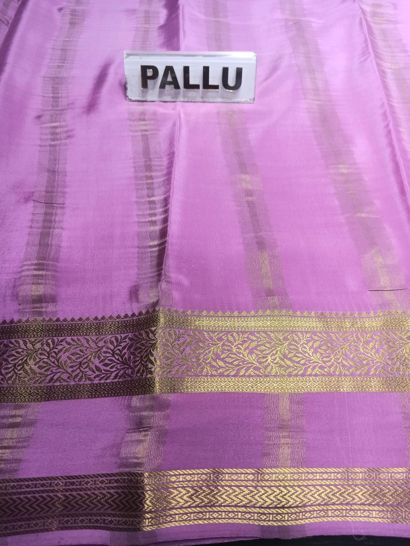 Pure Mysore Silk Saree.