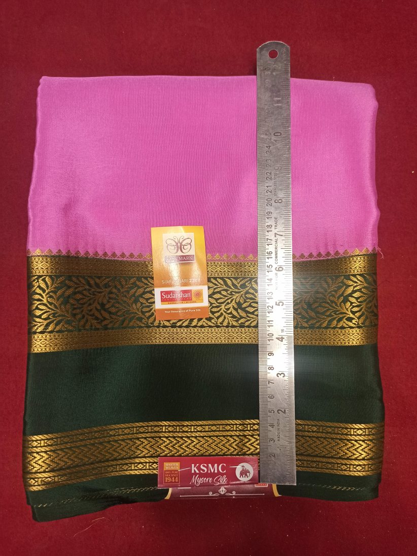 Pure Mysore Silk Saree.
