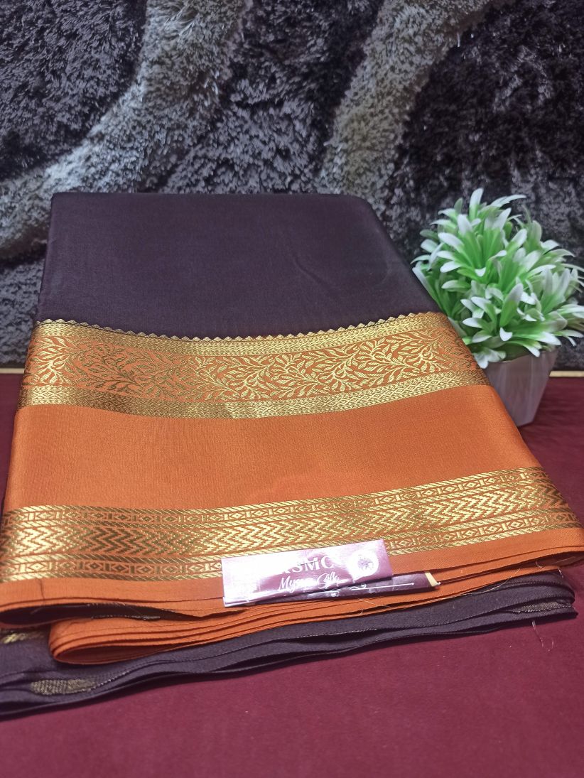 Pure Mysore Silk Saree.