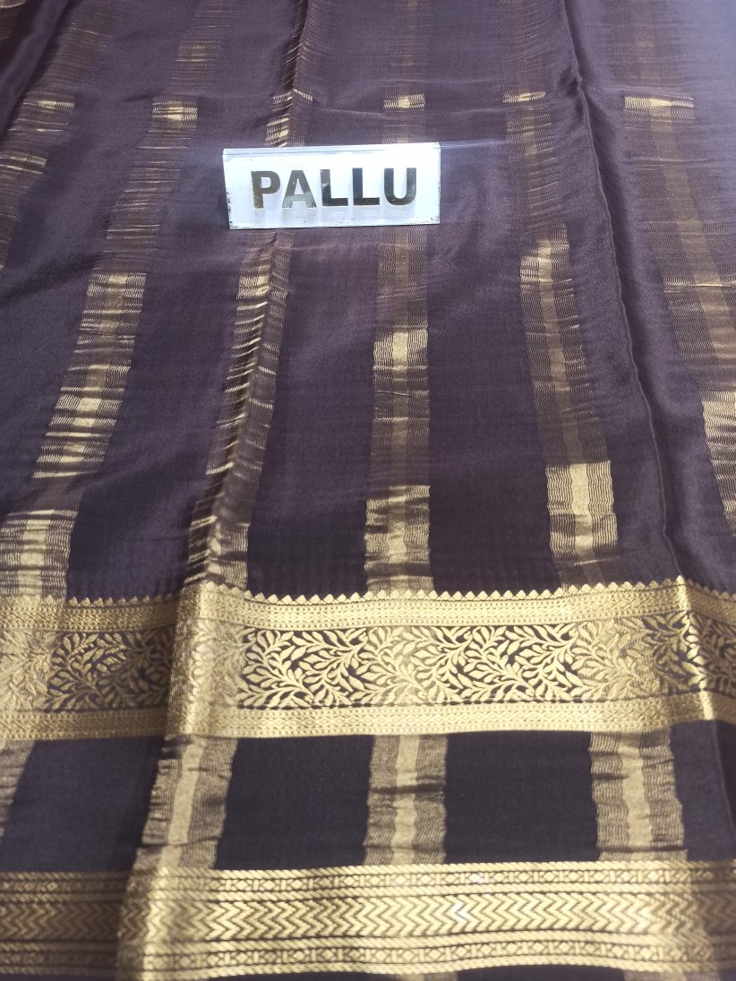 Pure Mysore Silk Saree.