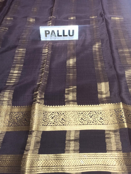 Pure Mysore Silk Saree.