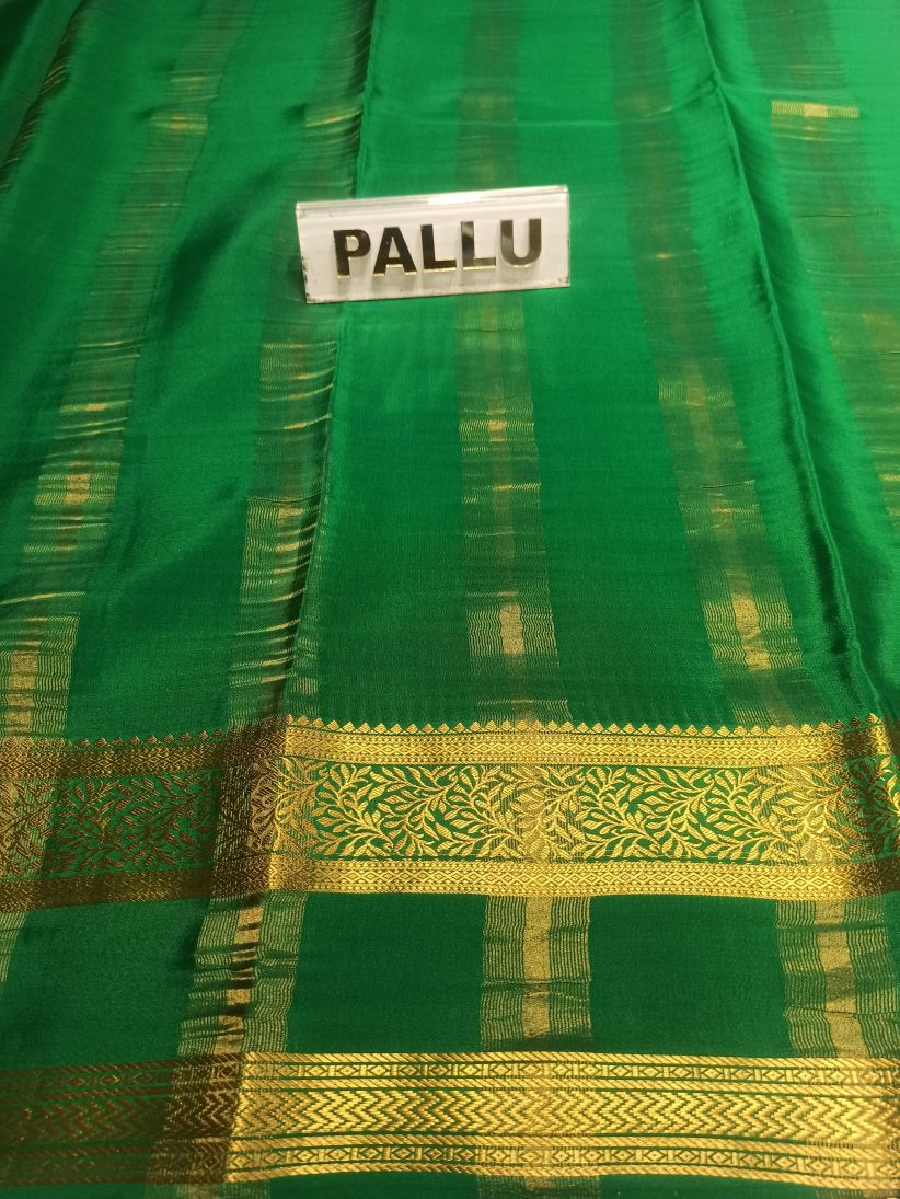 Pure Mysore Silk Saree.