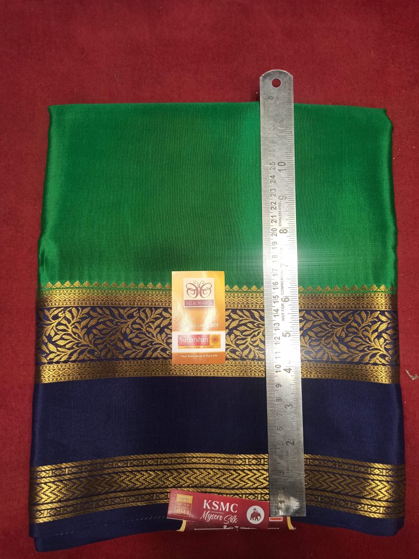 Pure Mysore Silk Saree.