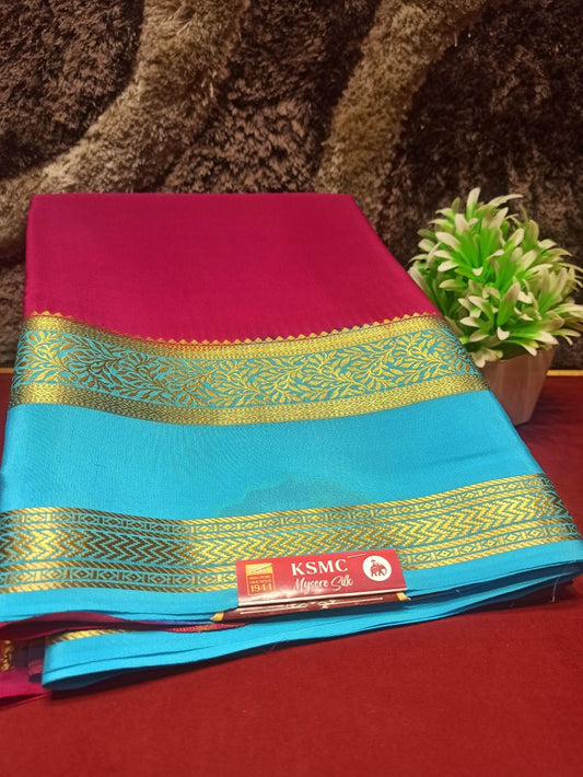 Pure Mysore Silk Saree.