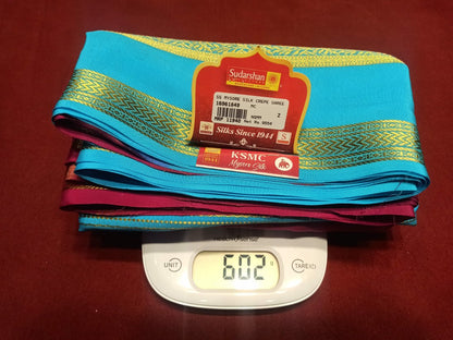 Pure Mysore Silk Saree.