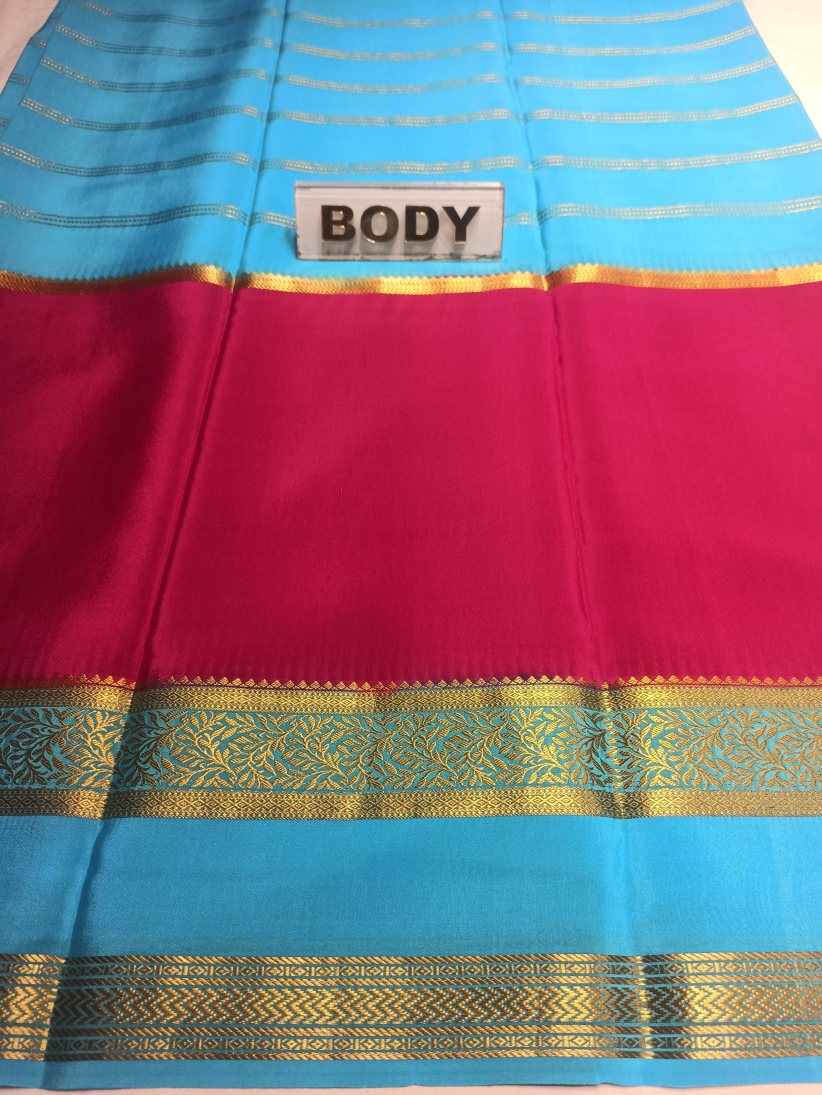 Pure Mysore Silk Saree.