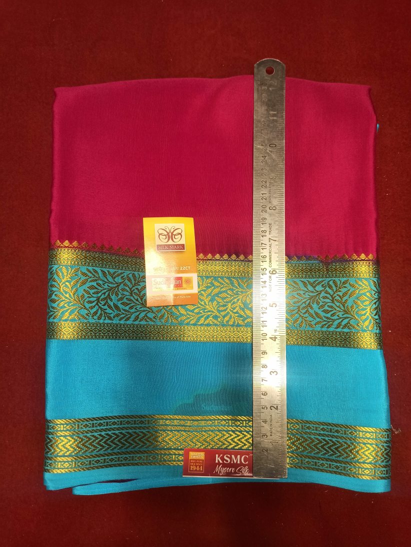 Pure Mysore Silk Saree.