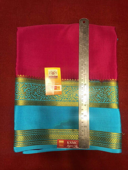Pure Mysore Silk Saree.