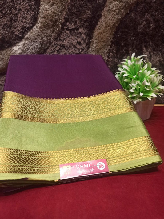 Pure Mysore Silk Saree.