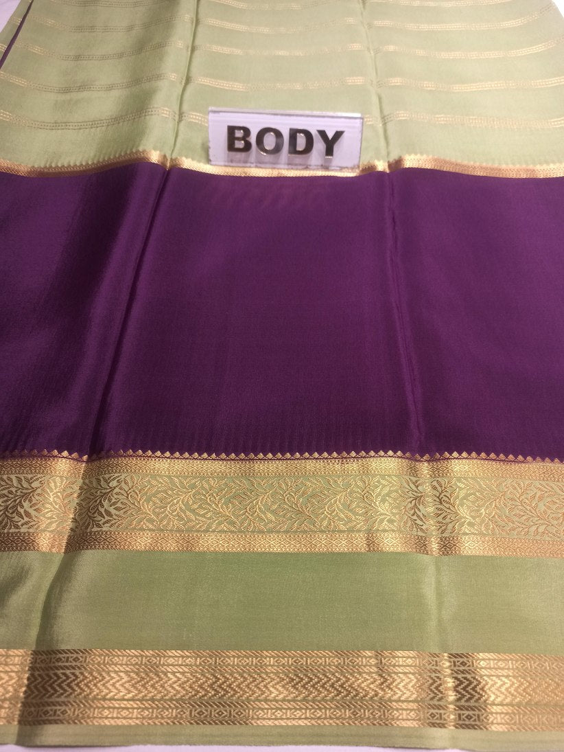 Pure Mysore Silk Saree.