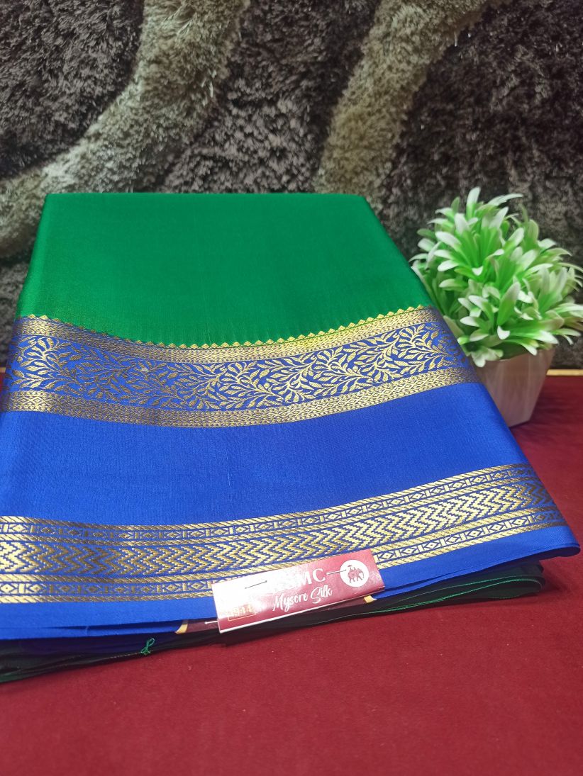 Pure Mysore Silk Saree.