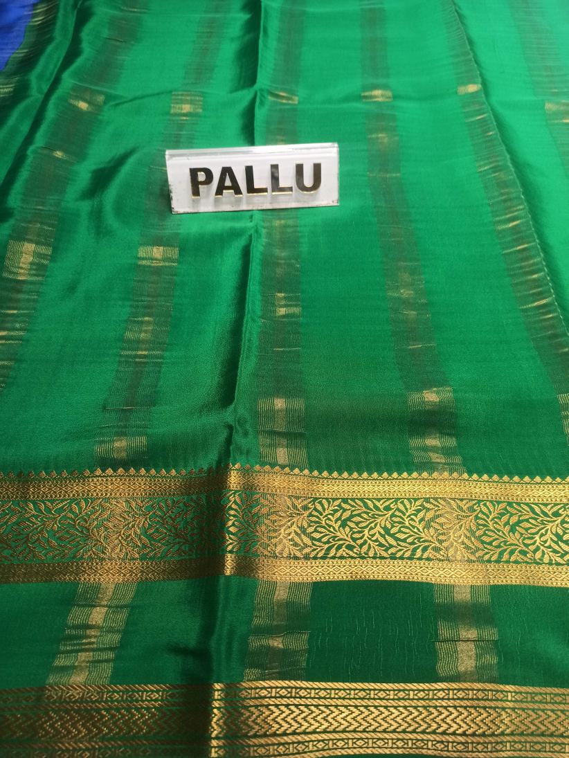 Pure Mysore Silk Saree.