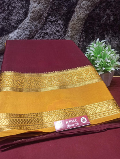 Pure Mysore Silk Saree.
