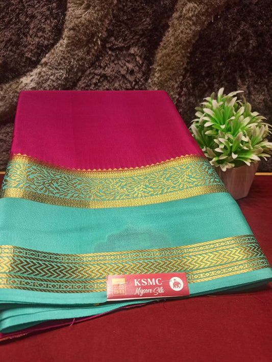 Pure Mysore Silk Saree.