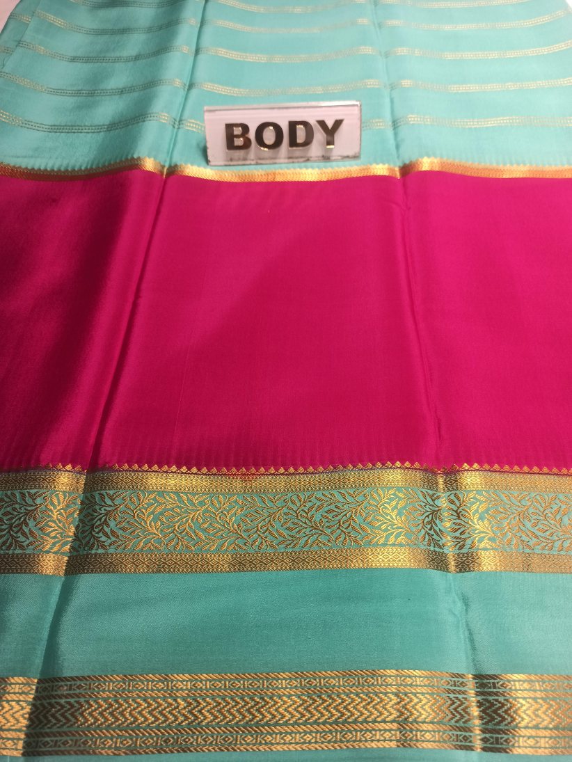 Pure Mysore Silk Saree.