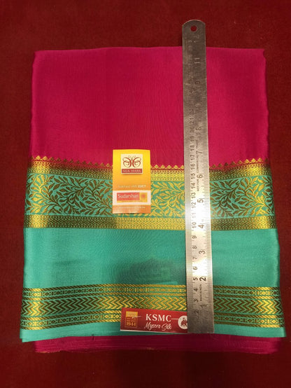 Pure Mysore Silk Saree.