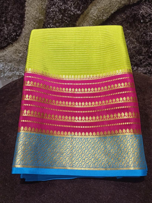 Pure Mysore Silk Saree.