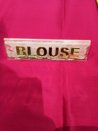 Pure Mysore Silk Saree.