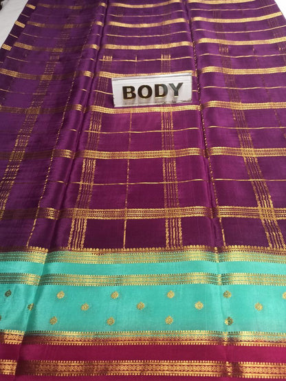 Pure Mysore Silk Saree.