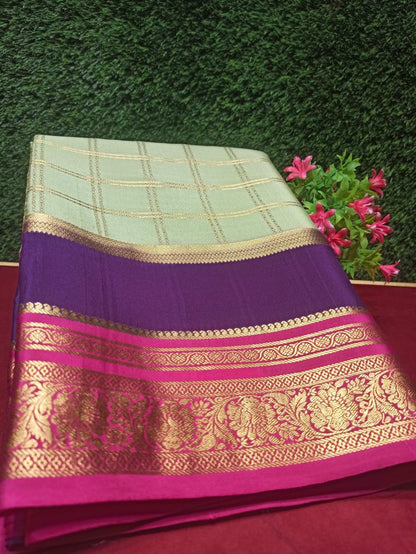 Pure Mysore Silk Saree.