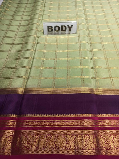 Pure Mysore Silk Saree.