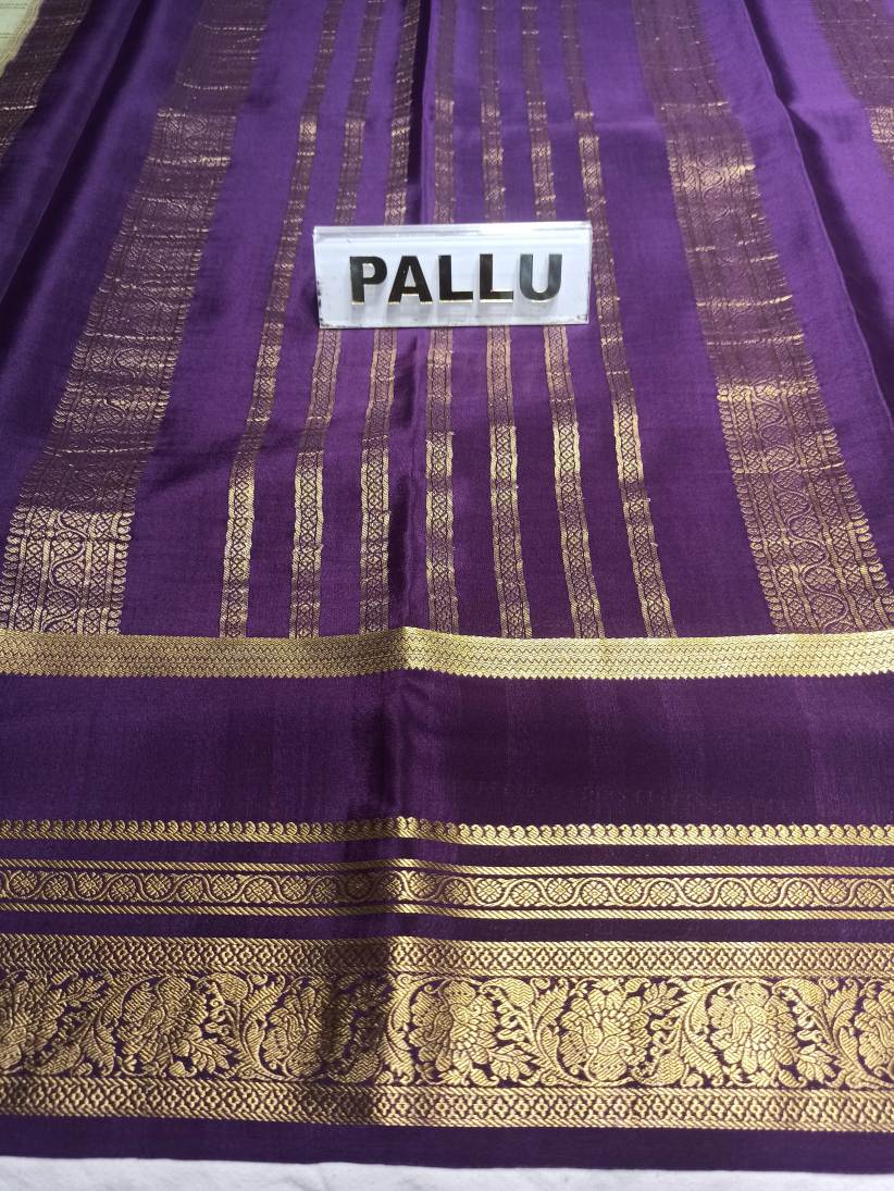 Pure Mysore Silk Saree.