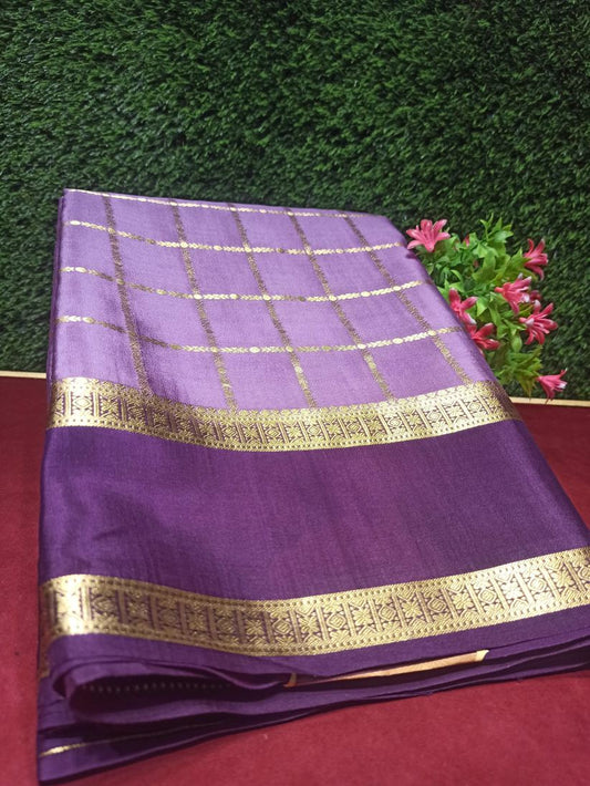 Pure Mysore Silk Saree.