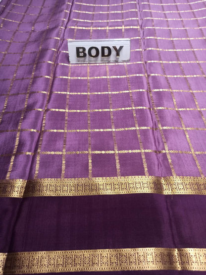 Pure Mysore Silk Saree.