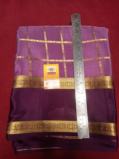Pure Mysore Silk Saree.