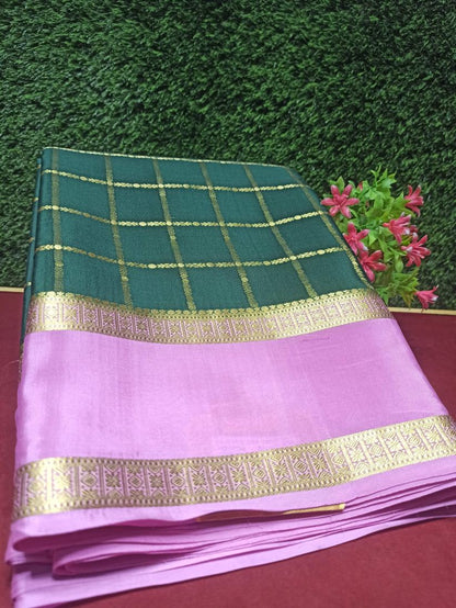 Pure Mysore Silk Saree.