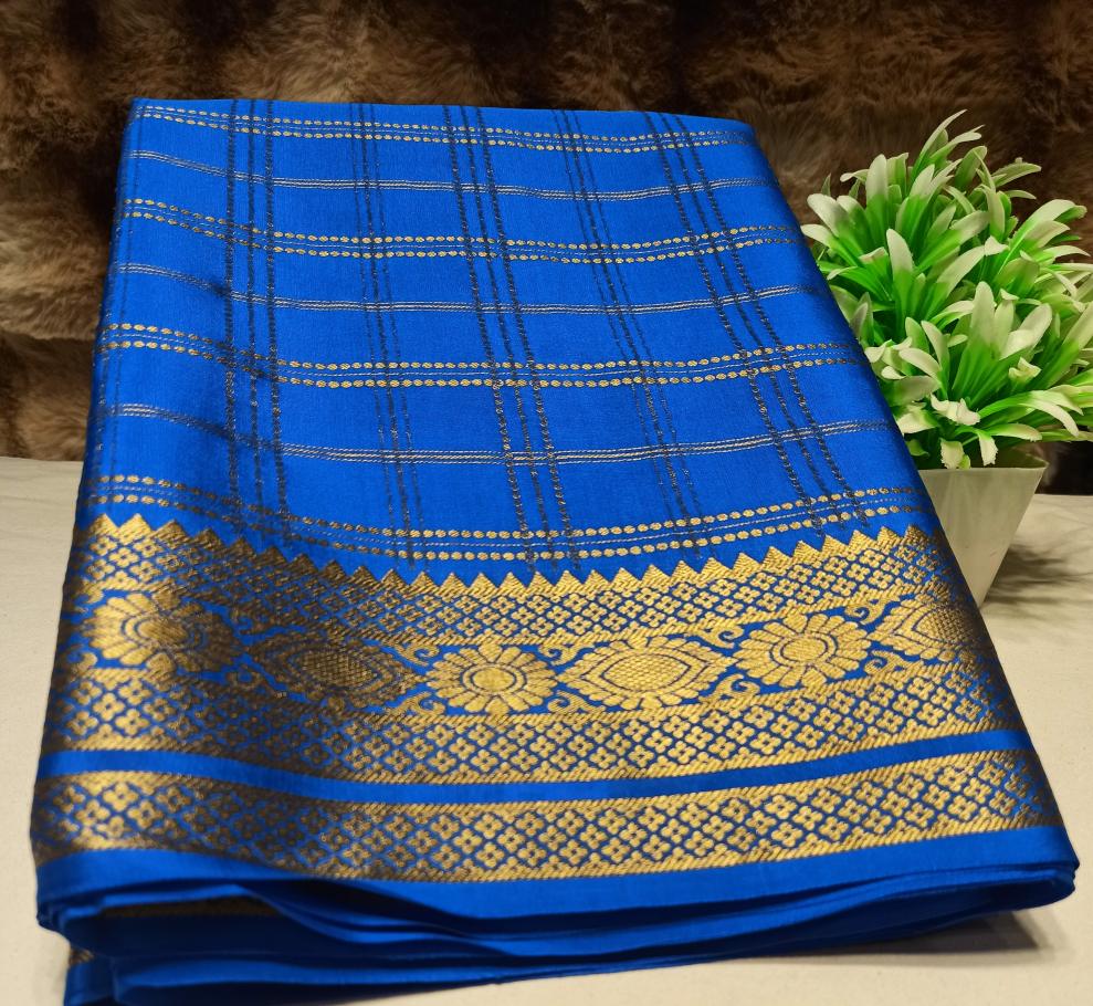 Pure Mysore Silk Saree.
