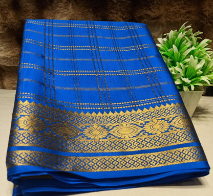 Pure Mysore Silk Saree.
