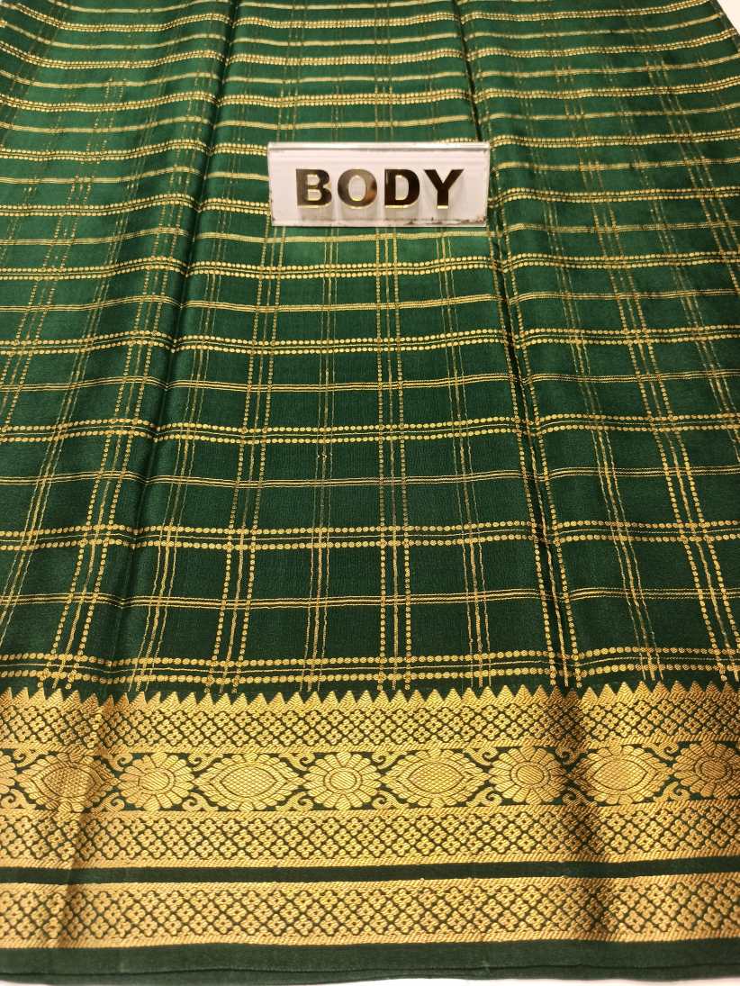 Pure Mysore Silk Saree.