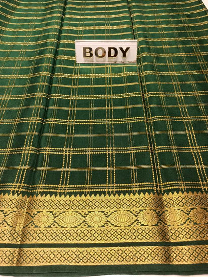 Pure Mysore Silk Saree.