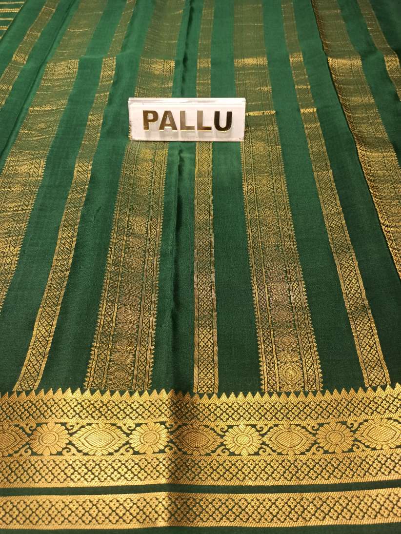 Pure Mysore Silk Saree.