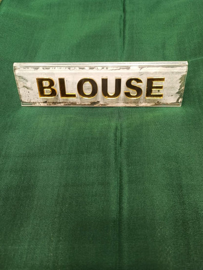 Pure Mysore Silk Saree.