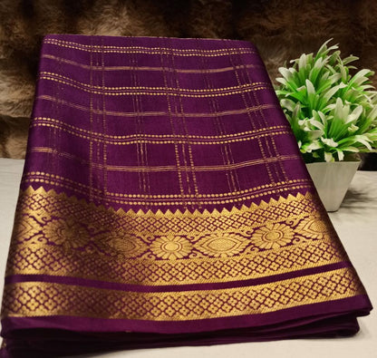 Pure Mysore Silk Saree.