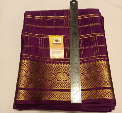 Pure Mysore Silk Saree.